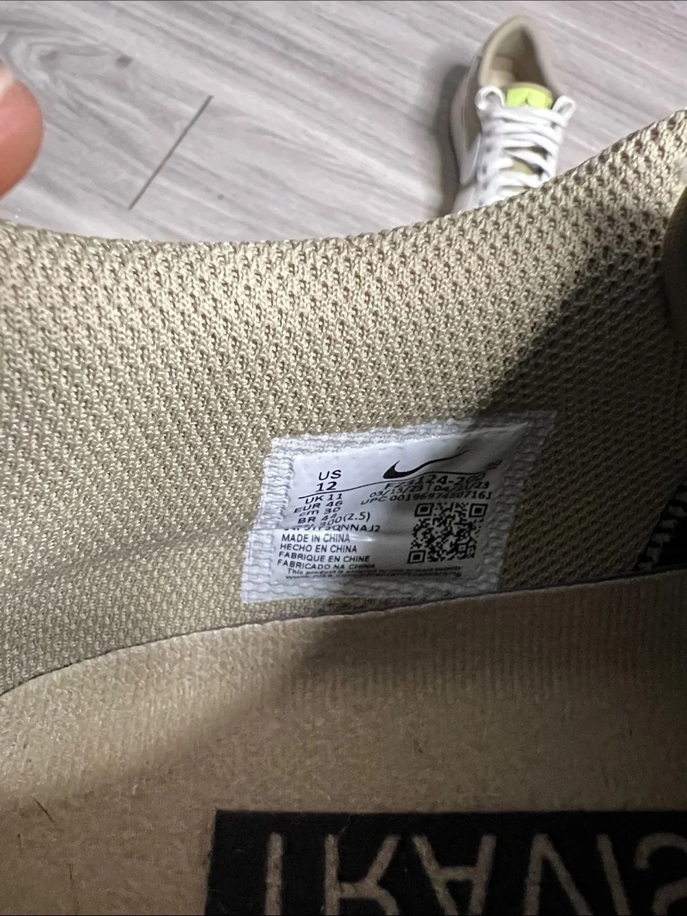 Air Jordan 1 Retro Low Golf Travis Neutral Olive (12)